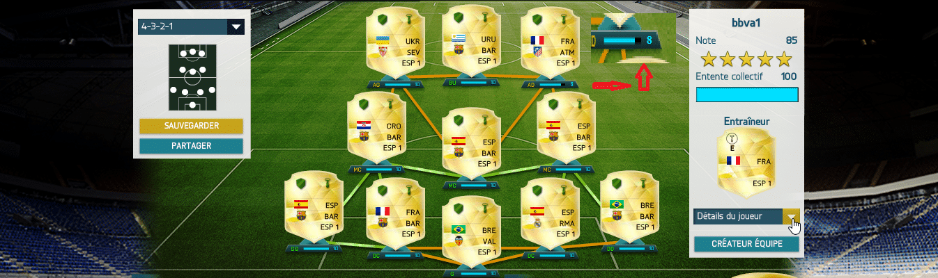 Entraineurs FUT